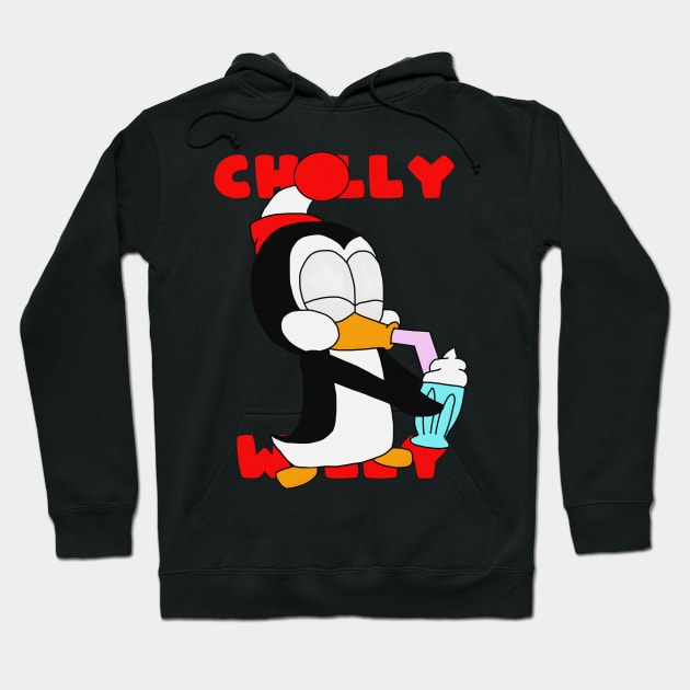 Chilly willy Hoodie by lazymost